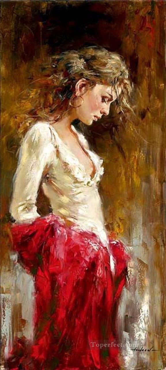 Pretty Woman AA 20 Impressionist Oil Paintings